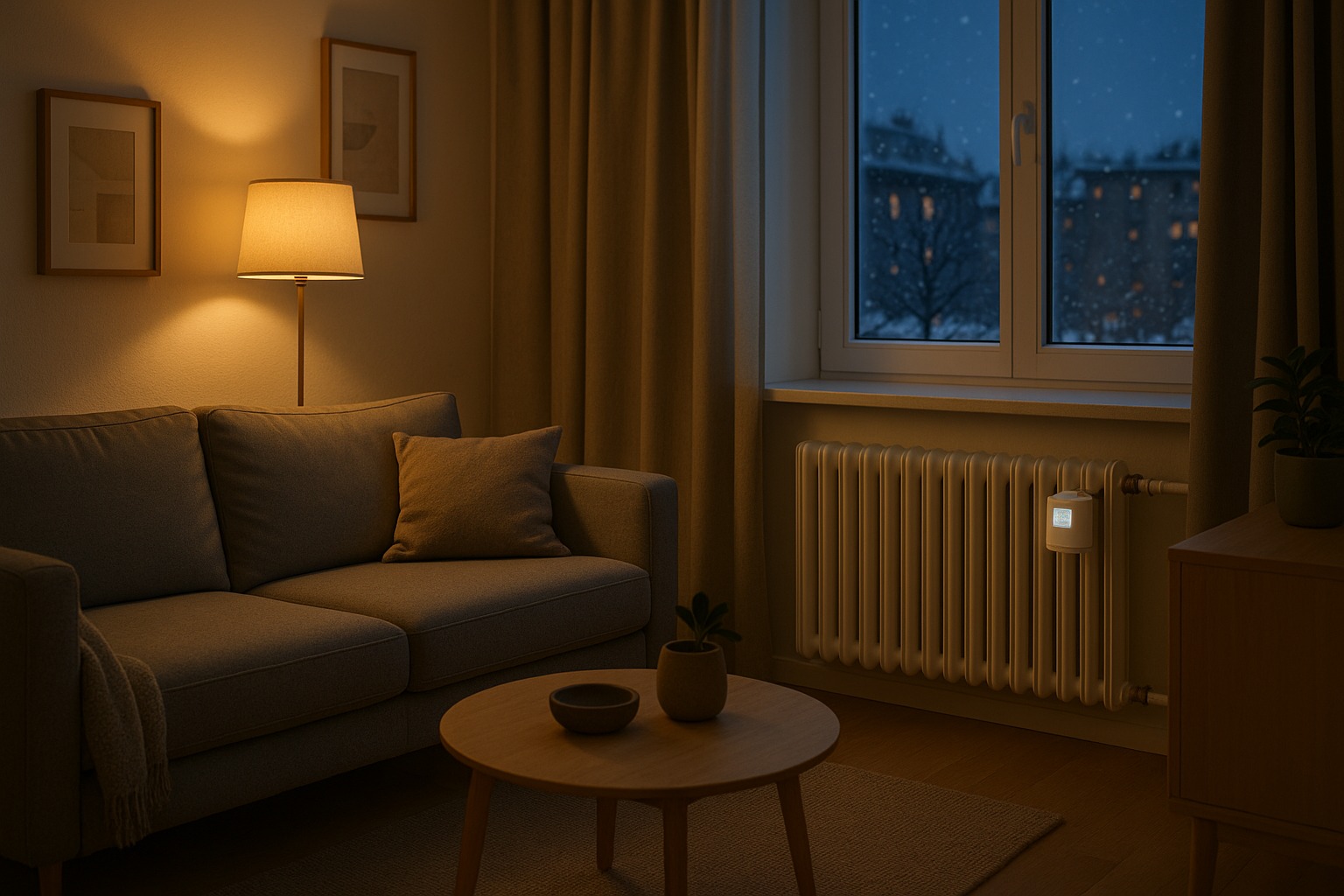 Wie Heizkörperthermostate für kleine Wohnungen Energie sparen