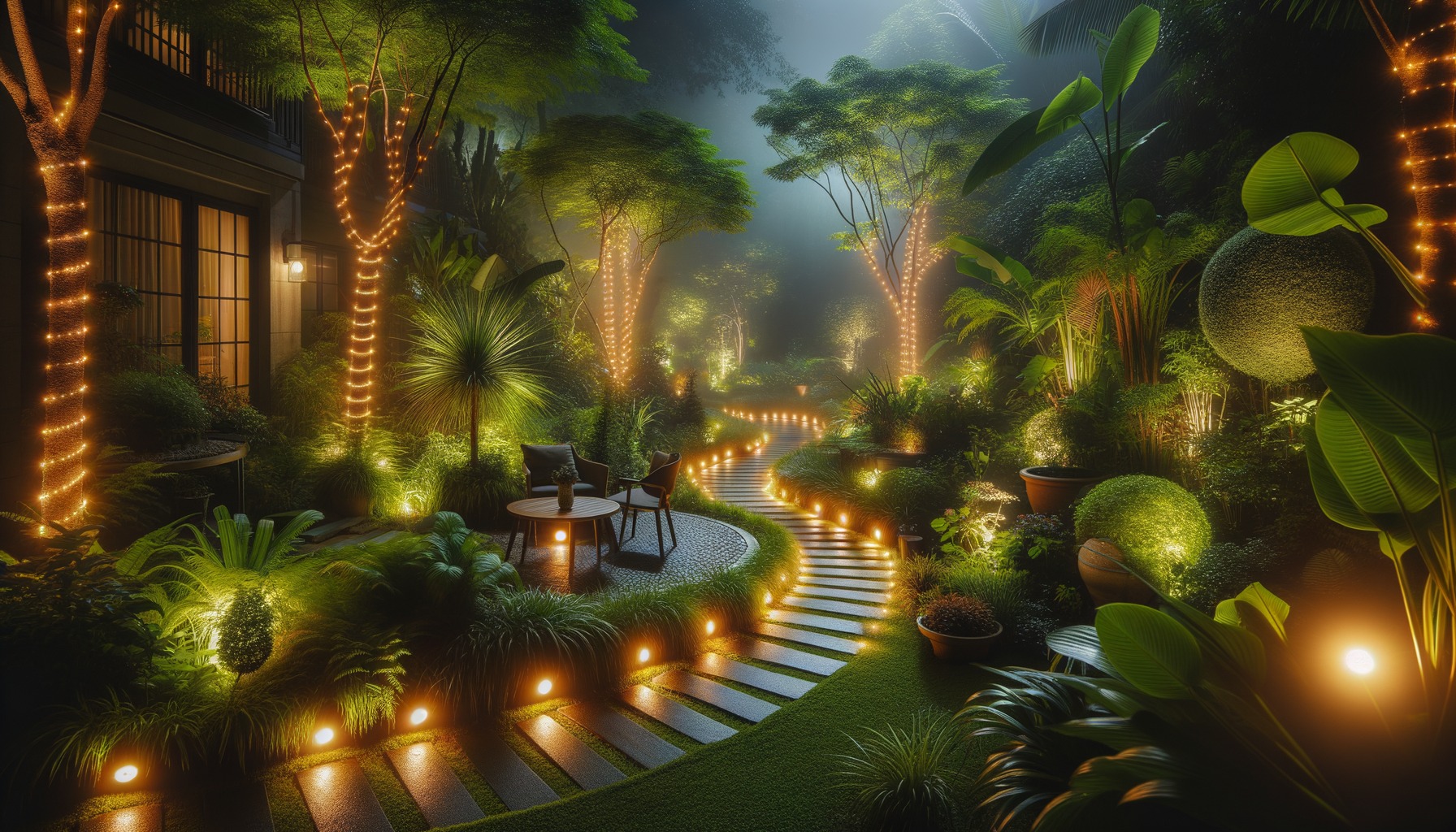 "LED Stripes im Garten installieren: Verwandle dein Zuhause in 5 einfachen Schritten"