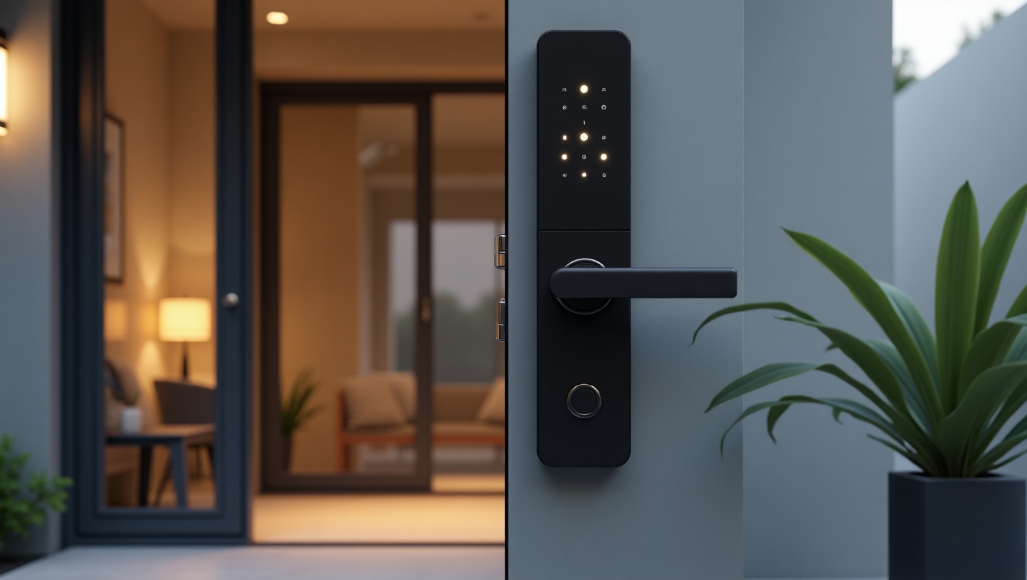 Die verborgene Wahrheit über den Sicherheitsvorteil von schlüssellosen Smart Door Locks