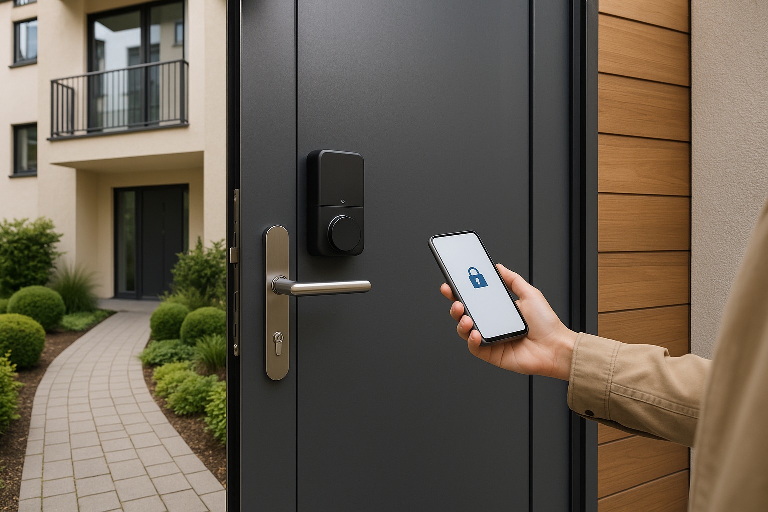 Wie Smart Locks für Mehrfamilienhäuser die Sicherheit erhöhen
