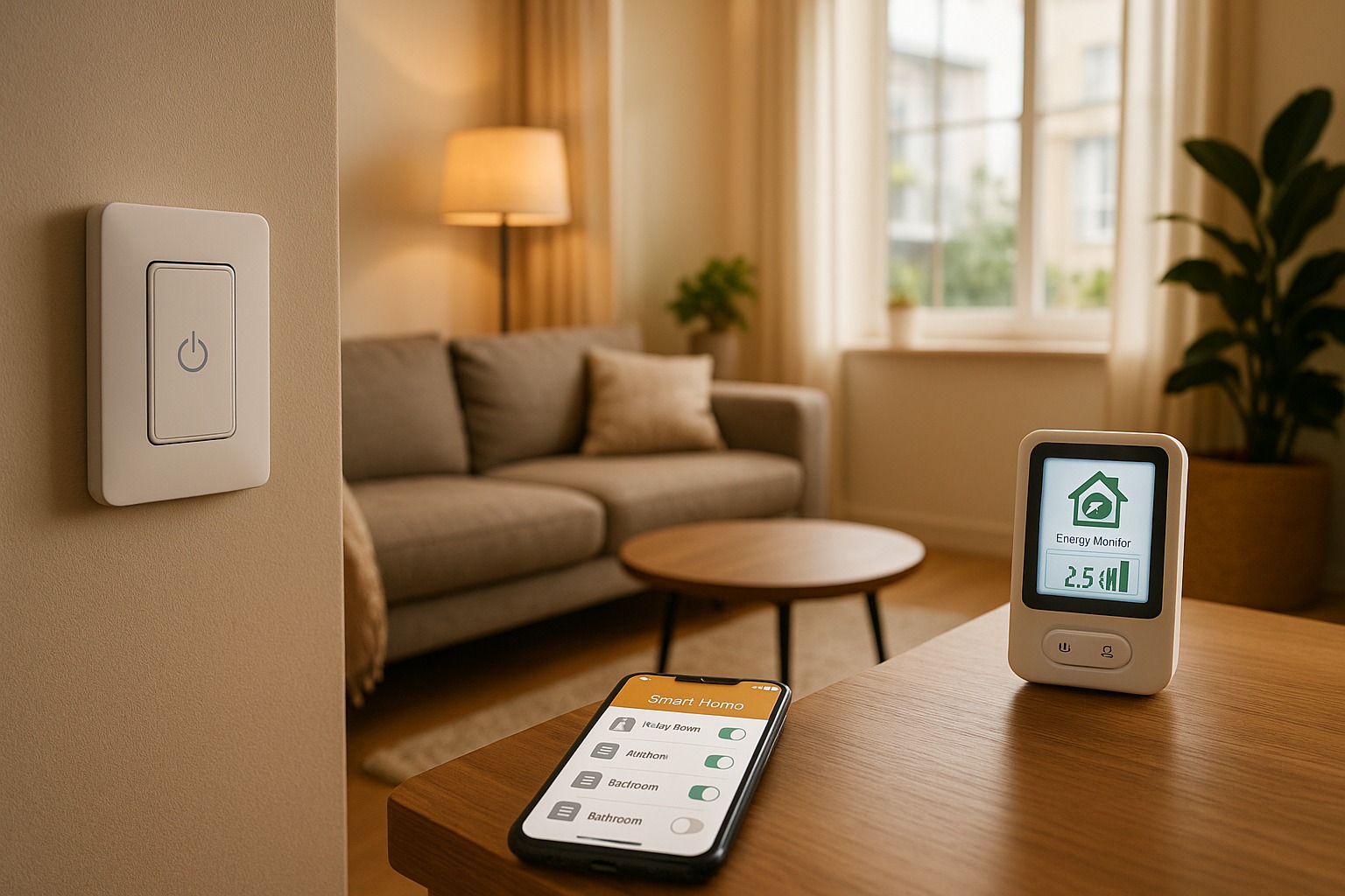 Wie Smart Switches und Energiemonitore zusammenarbeiten, um dein Zuhause effizienter zu machen