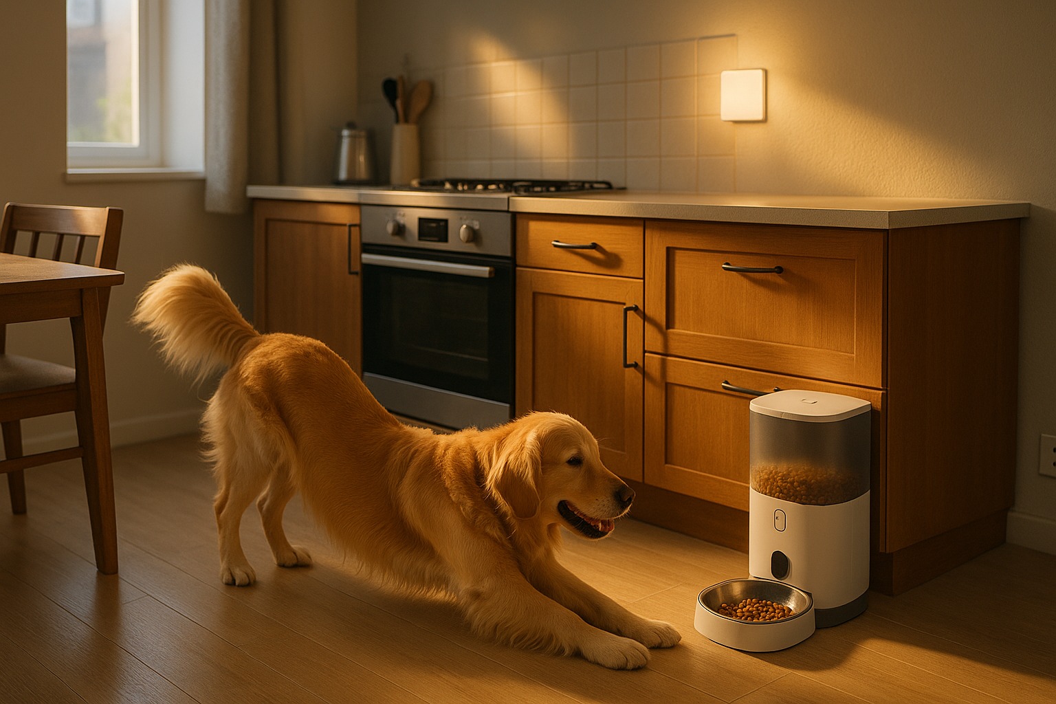 Wie Smart Switches und Haustier-Tracker zusammenarbeiten: Ein Tag im Leben deines Vierbeiners